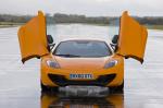 McLaren MP4-12C at the Top Gear Test Track 2012 года